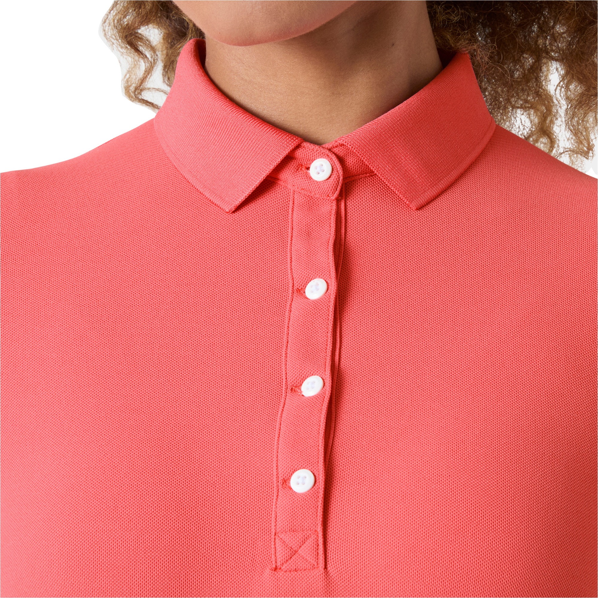 2026 Helly Hansen Womens Crewline Polo Top 53049 - Sunset Pink